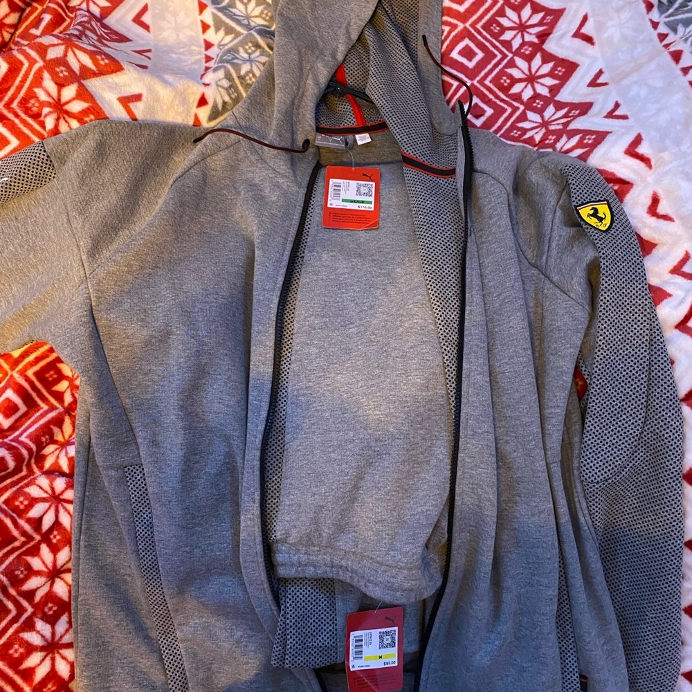 La Ferrari puma sweater and joggers together brand new tag and everything.